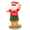 Santa Hula Dancer Christmas Inflatable